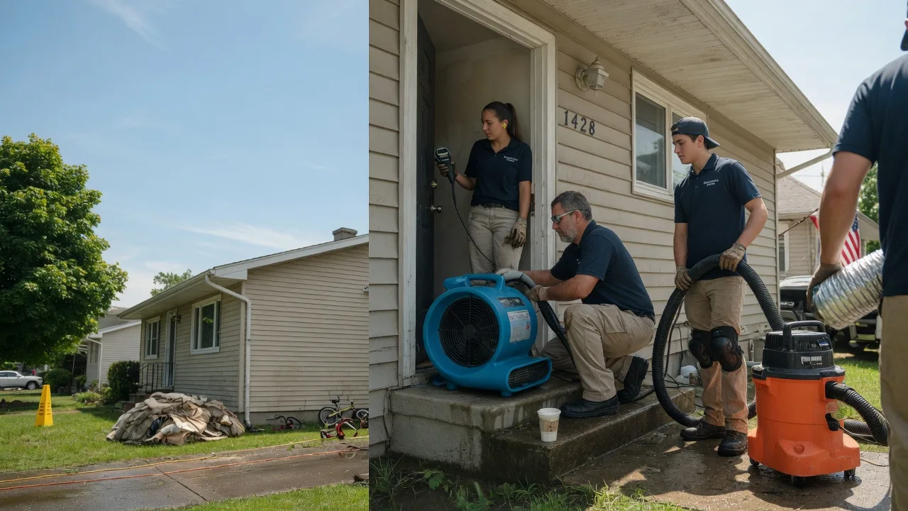Water Damage Restoration in Young America, IN near me